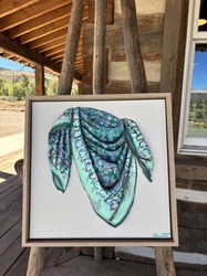Cora Sexton “Wild Rags” - 17x17 